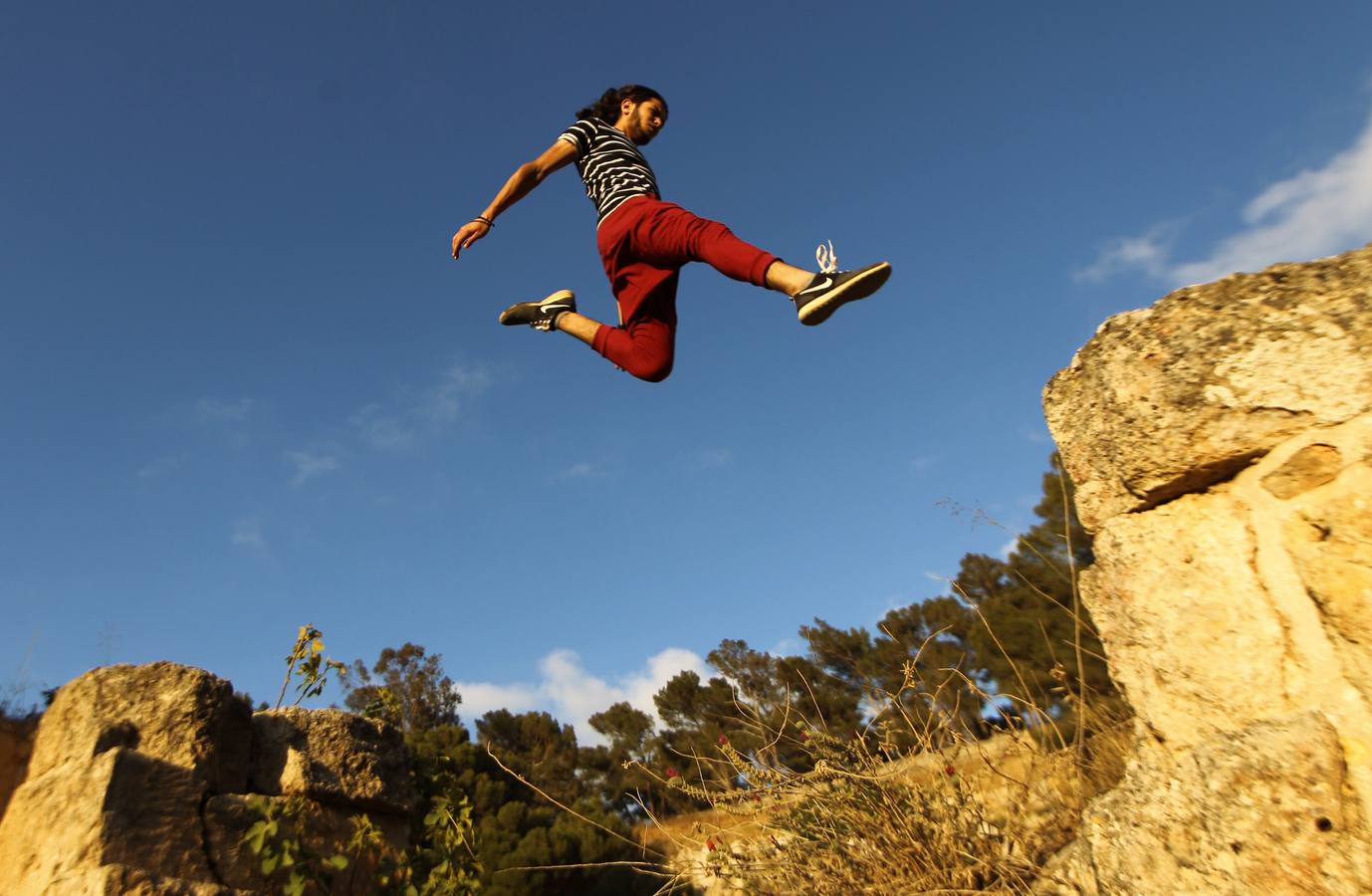 Parkour histórico