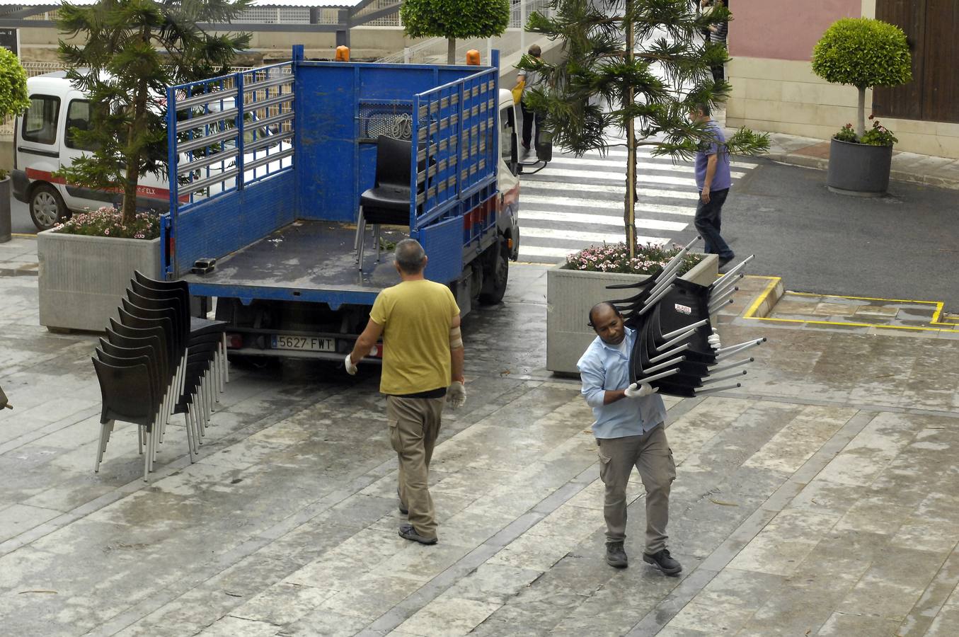 Todo preparado en el Ayuntamiento de Elche