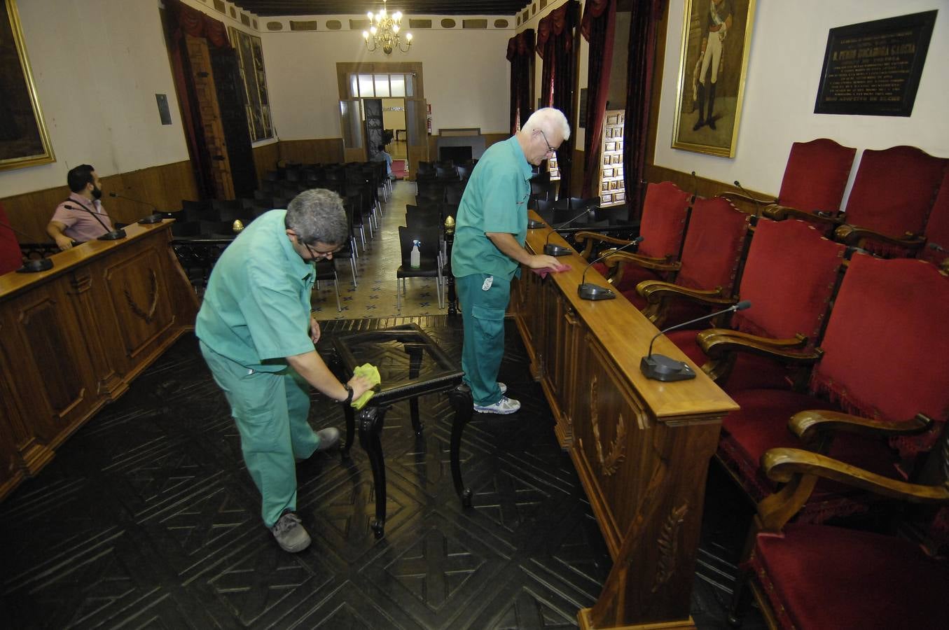 Todo preparado en el Ayuntamiento de Elche