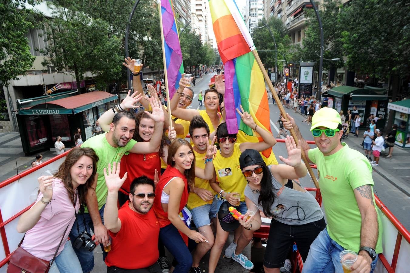 El desfile del Orgullo Gay de Murcia, en imágenes