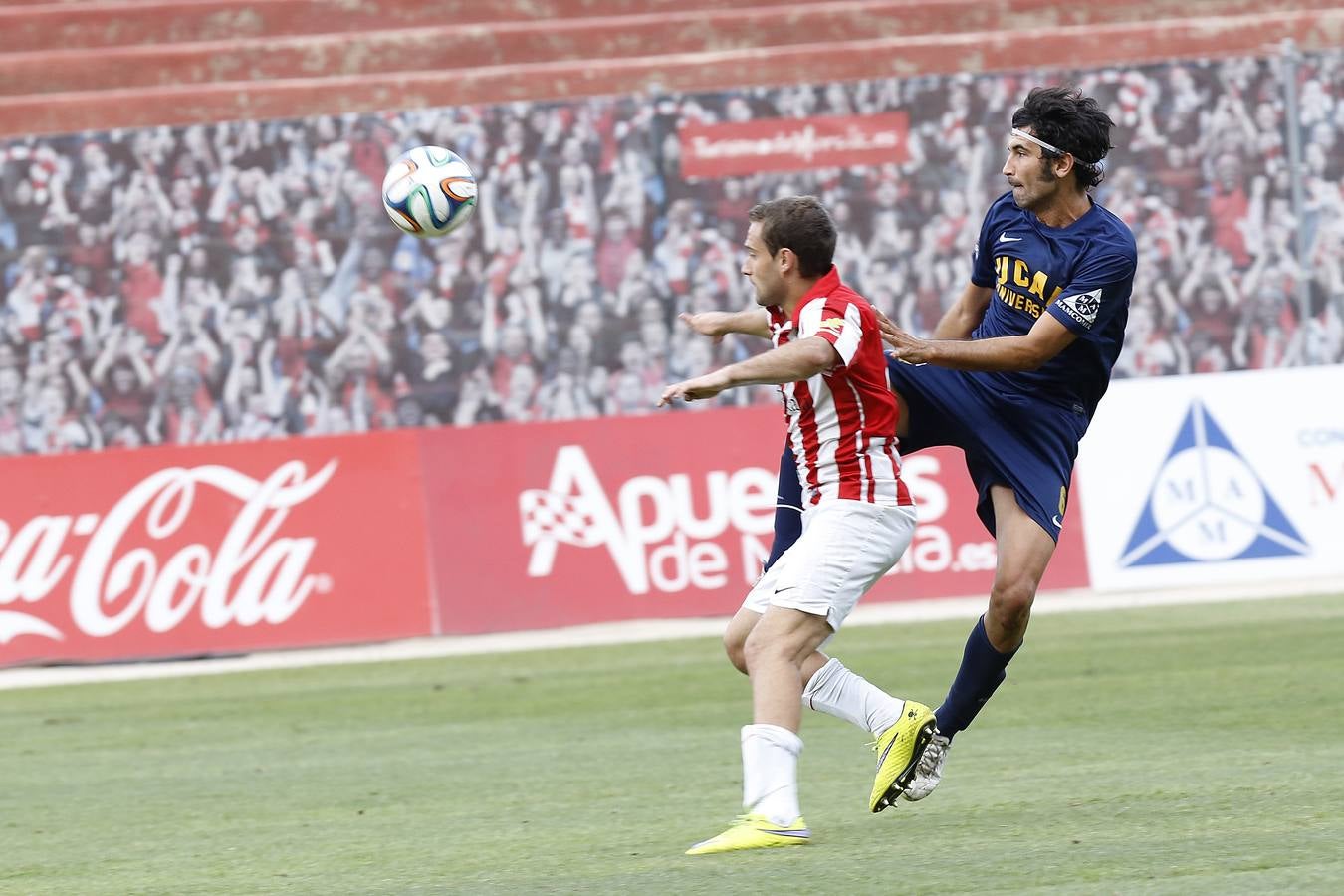 Las mejores imágenes del UCAM CF - Bilbao Athletic