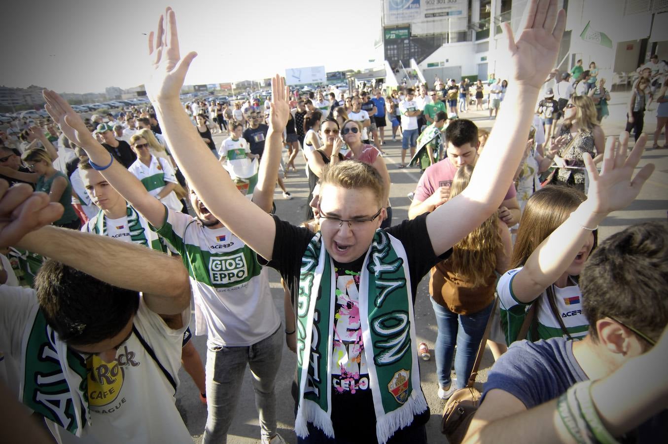 Los aficionados están con el Elche