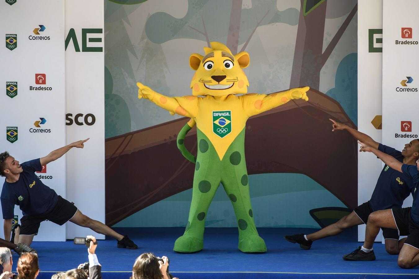 Brasil presenta a &#039;Ginga&#039; la mascota de las Olimpiadas