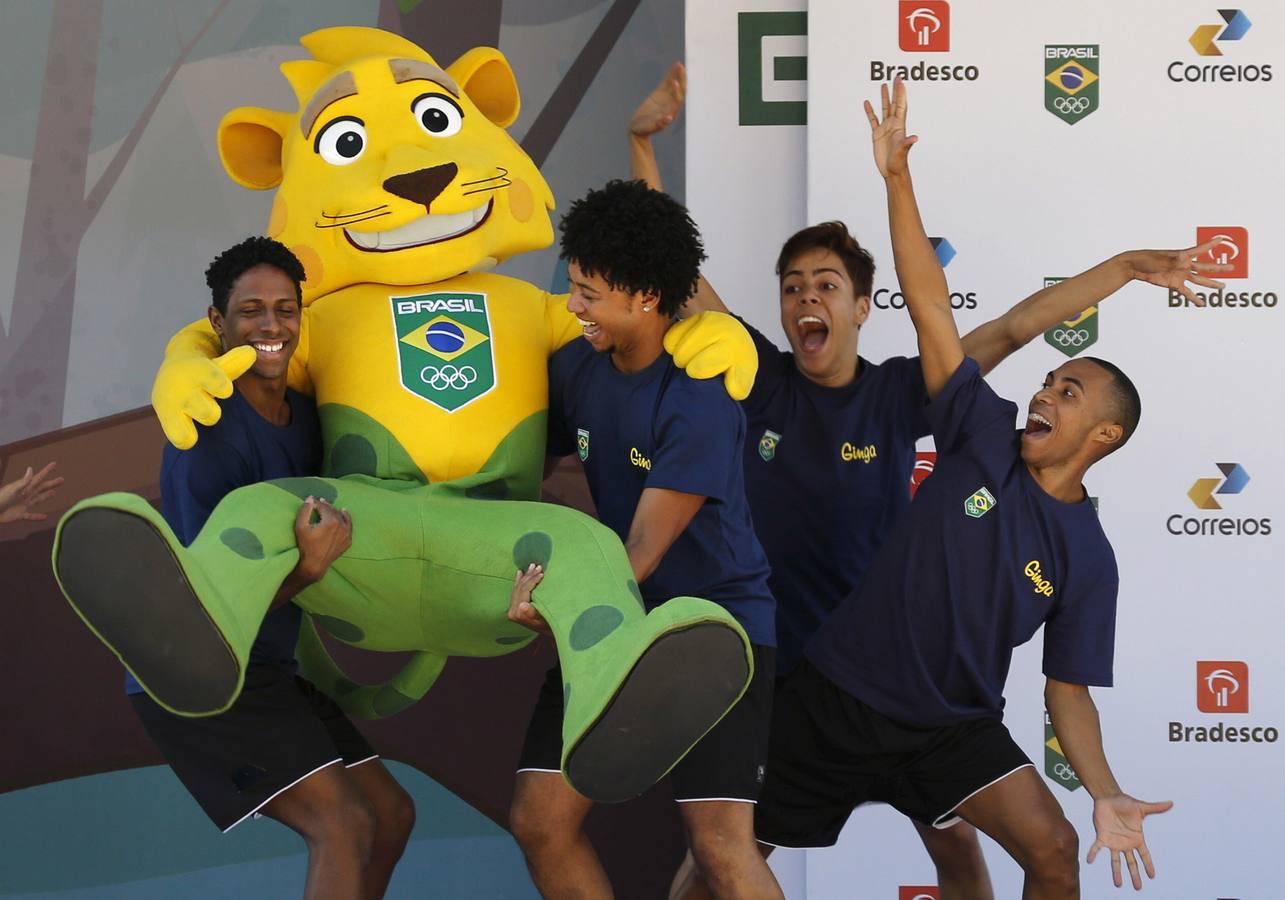 Brasil presenta a &#039;Ginga&#039; la mascota de las Olimpiadas