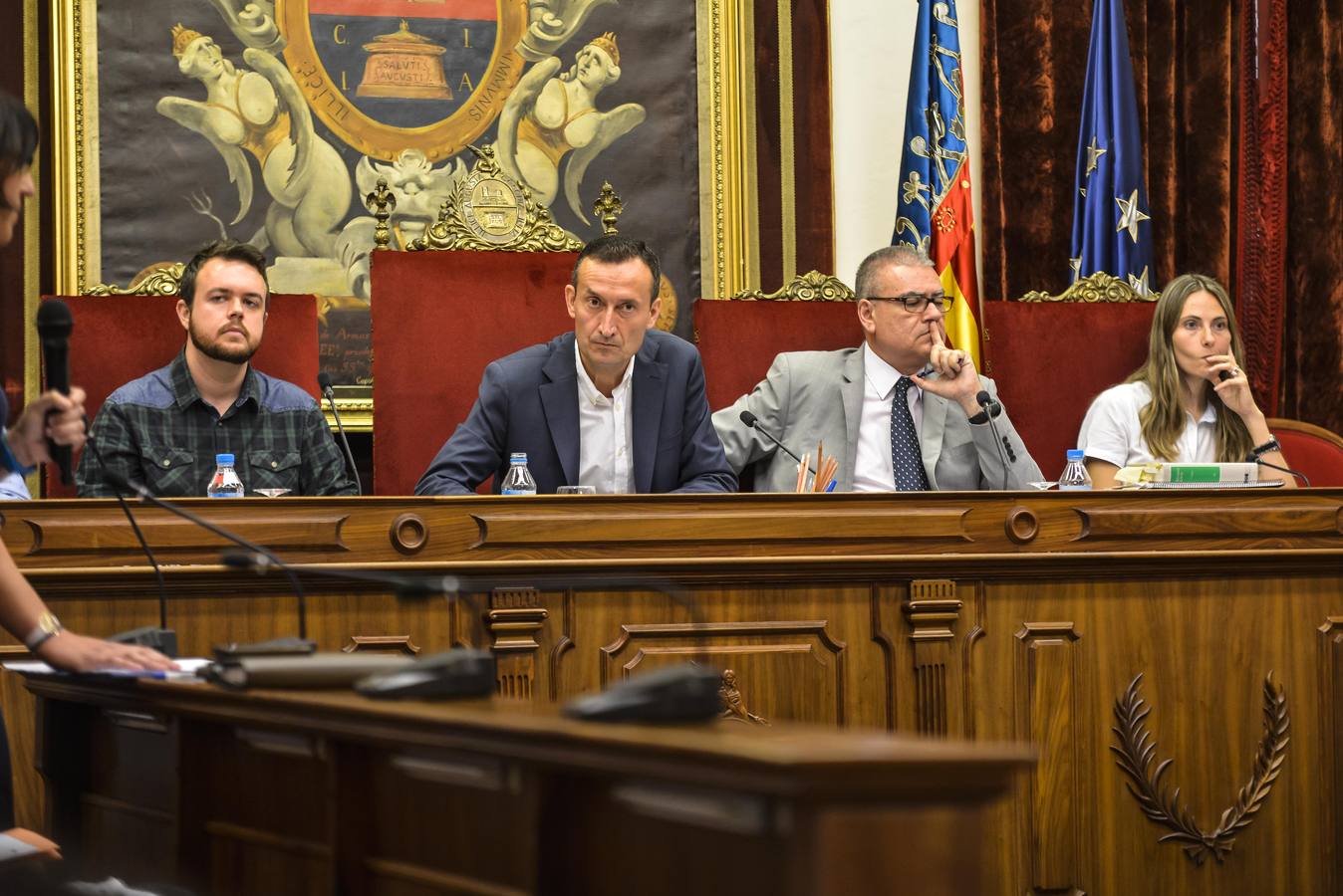 Pleno en el Ayuntamiento de Elche