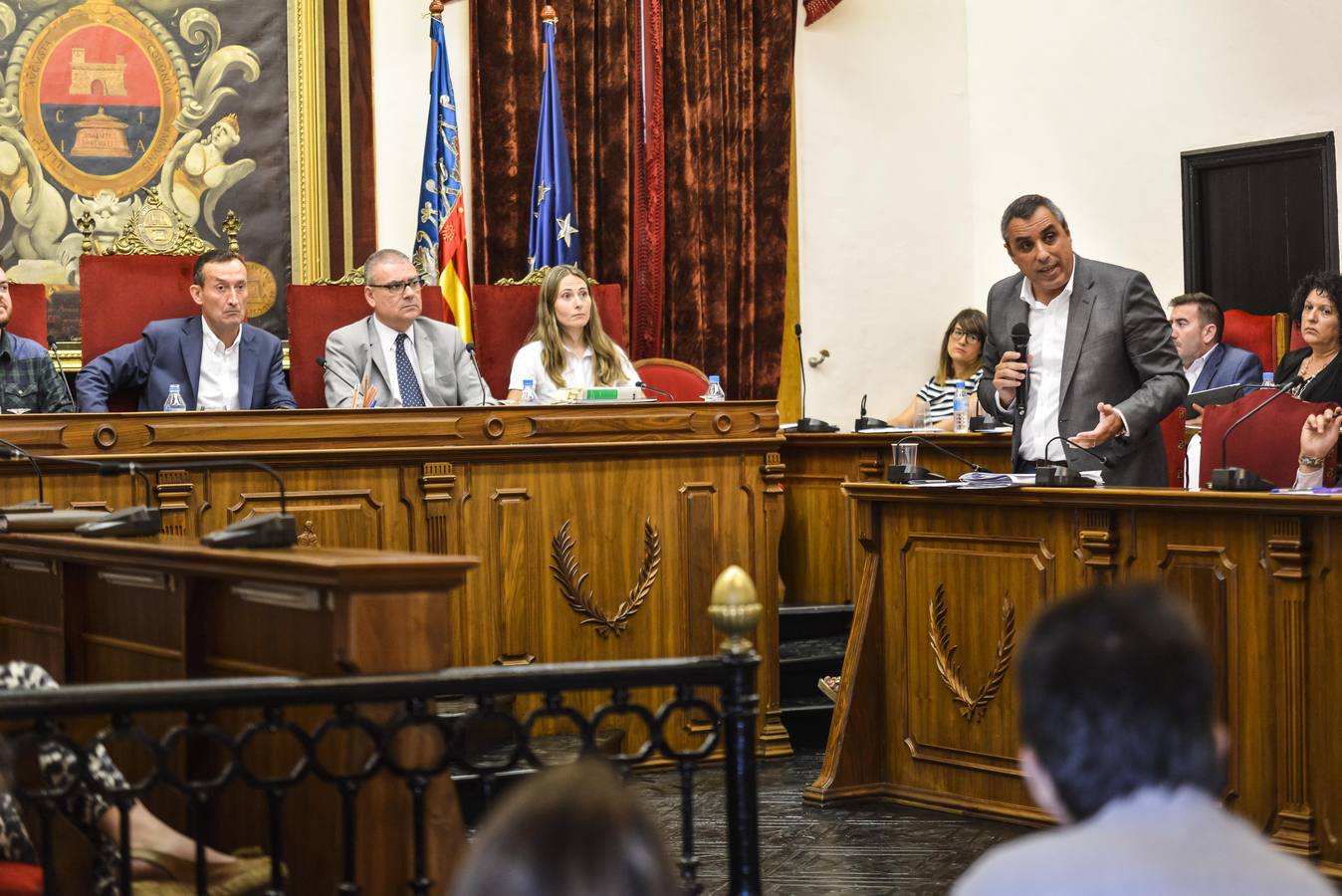 Pleno en el Ayuntamiento de Elche