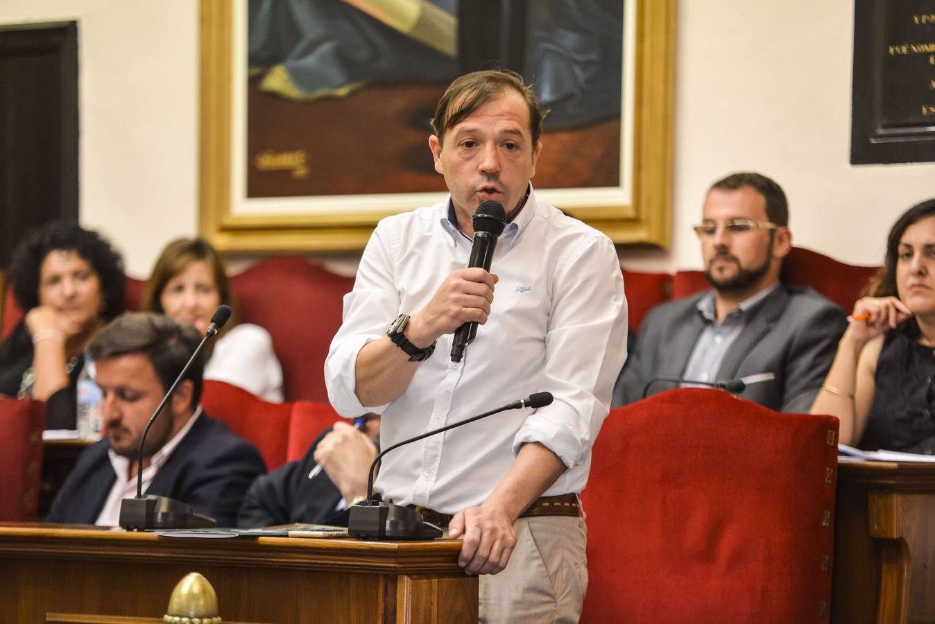 Pleno en el Ayuntamiento de Elche