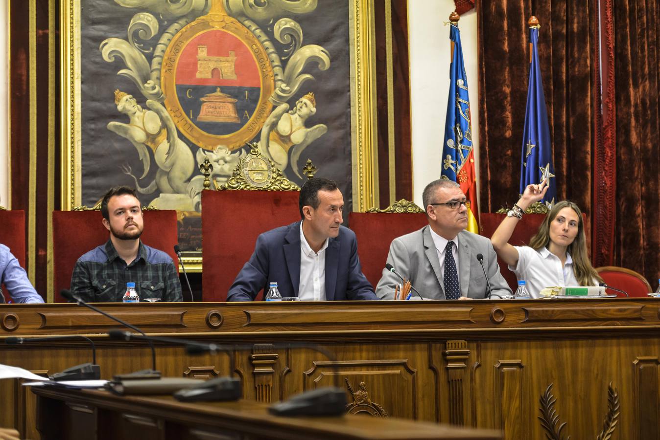 Pleno en el Ayuntamiento de Elche