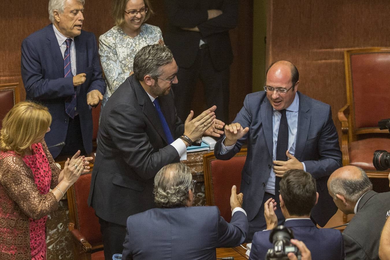 Pedro Antonio Sánchez, investido presidente de la Comunidad