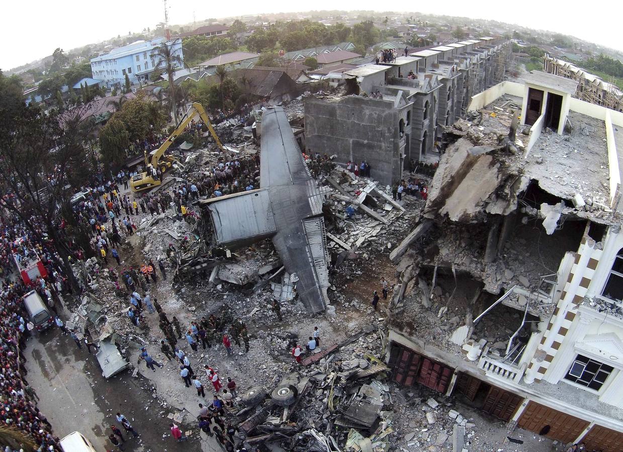 Accidente aéreo en Indonesia