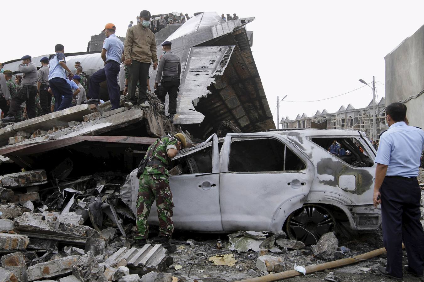 Accidente aéreo en Indonesia