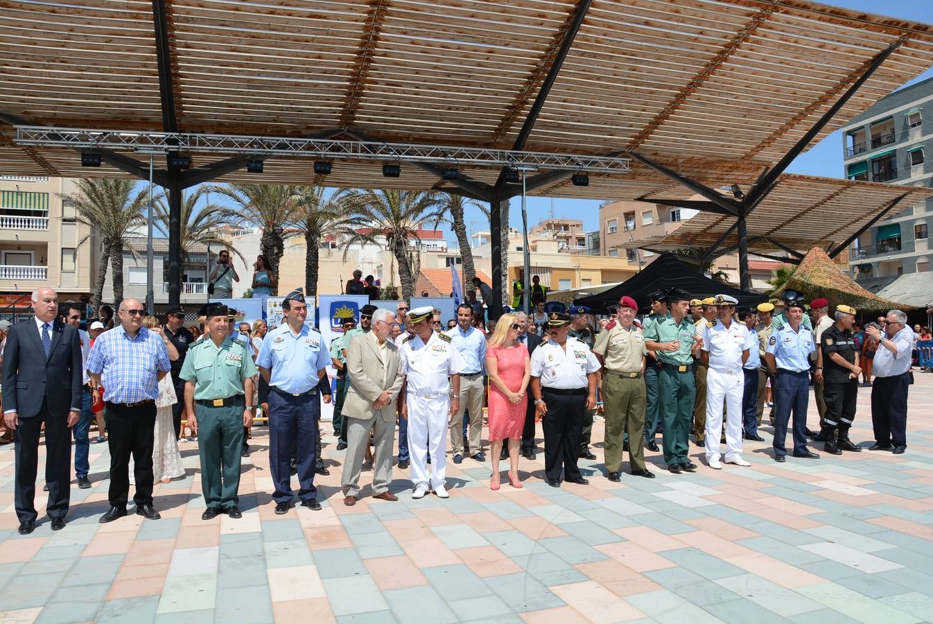 Jornada de convivencia de las Fuerzas Armadas en La Mata