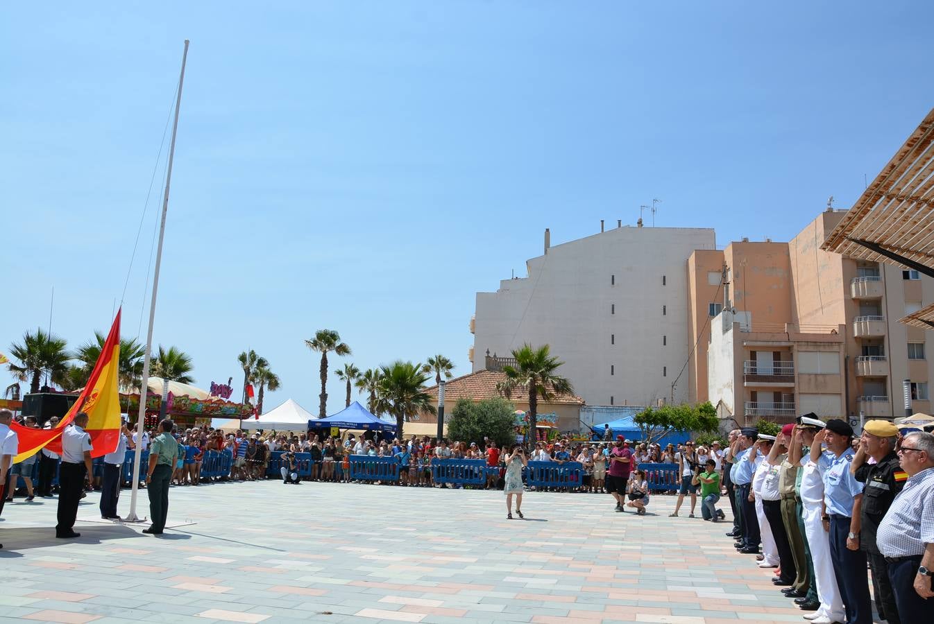 Jornada de convivencia de las Fuerzas Armadas en La Mata