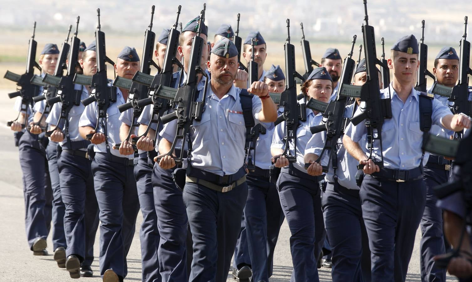 Militares de la OTAN recibirán en la base aérea entrenamiento avanzado