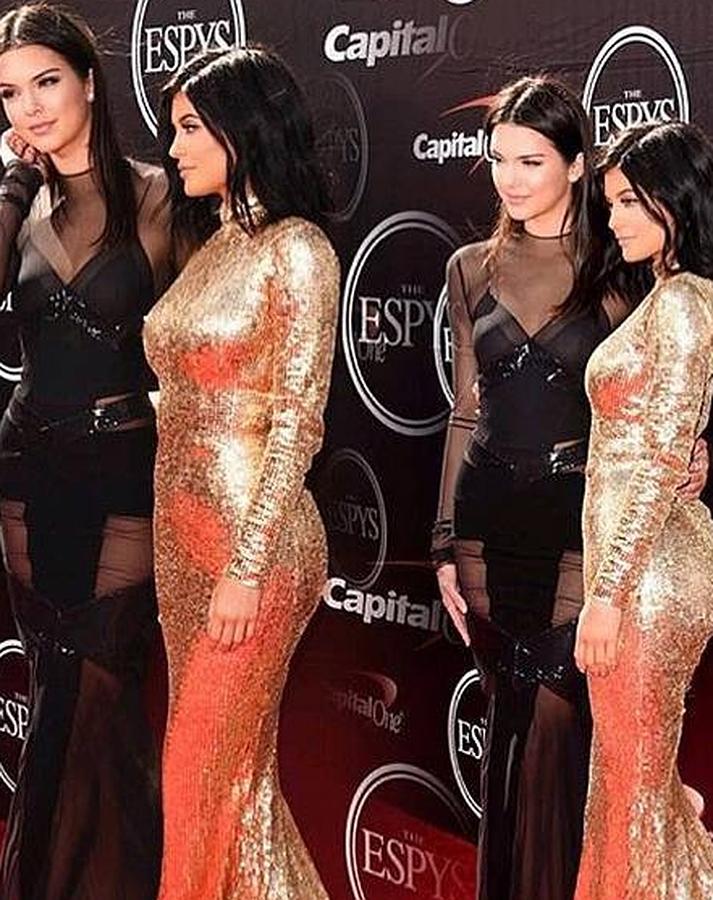 Kendall y Kylie Jenner. 