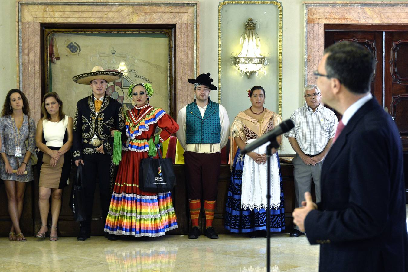 Recepción de los grupos de folclore