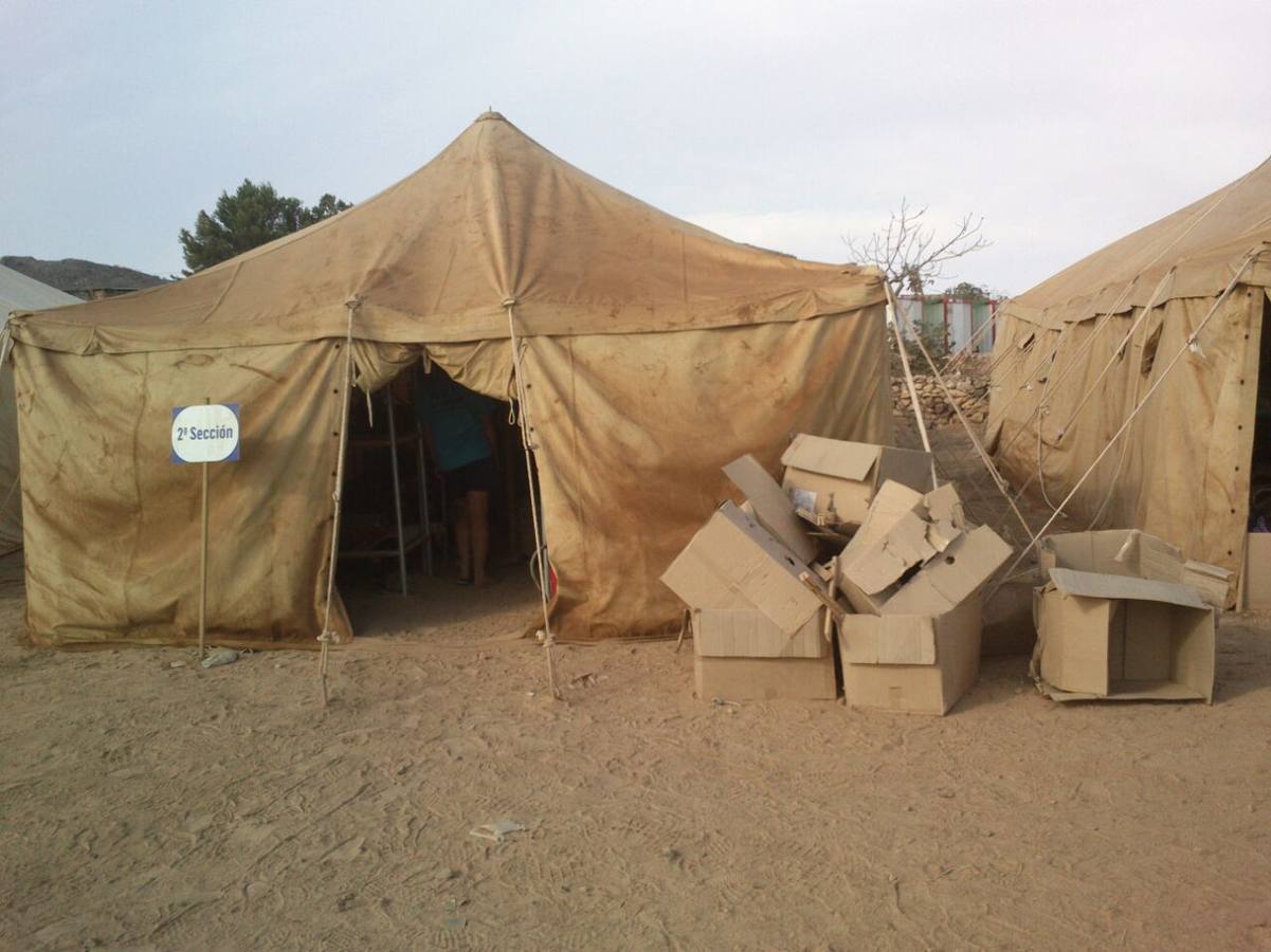 Estado del campamento militar para jóvenes ubicado en La Unión