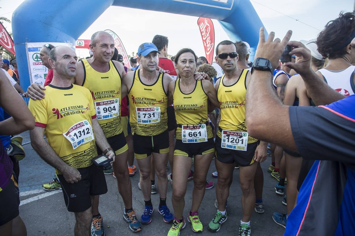 Douaichat y Merino ganan en el cross de Cabo de Palos