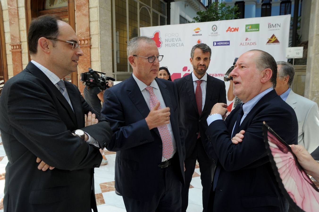 José María Gay de Liébana en el Foro Nueva Murcia