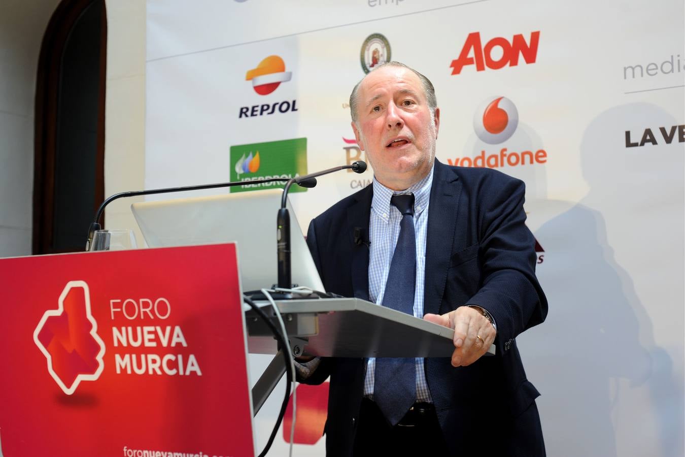 José María Gay de Liébana en el Foro Nueva Murcia