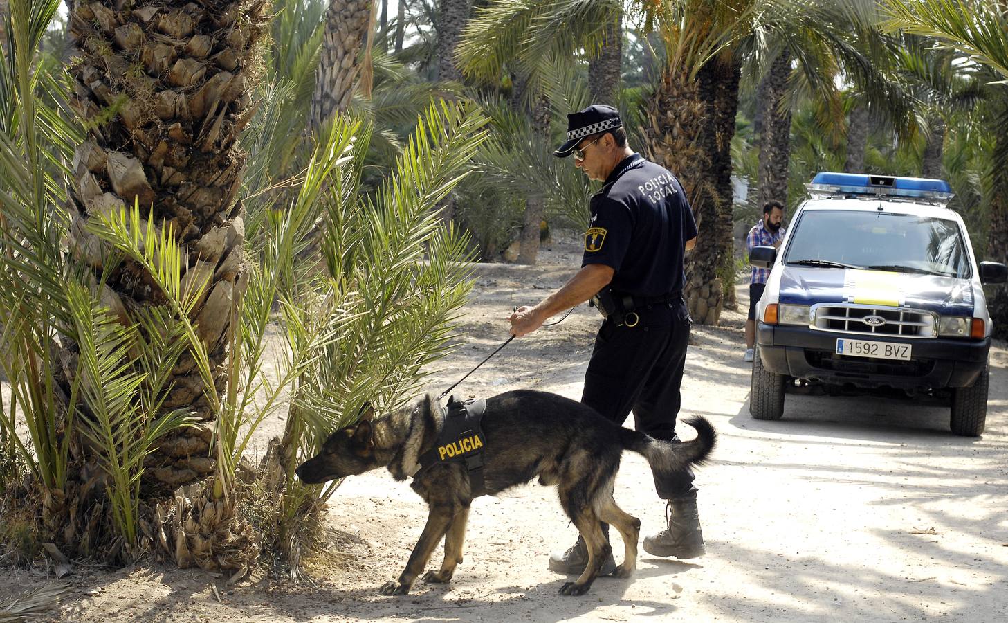 Unidad canina de la Policía Local de Elche