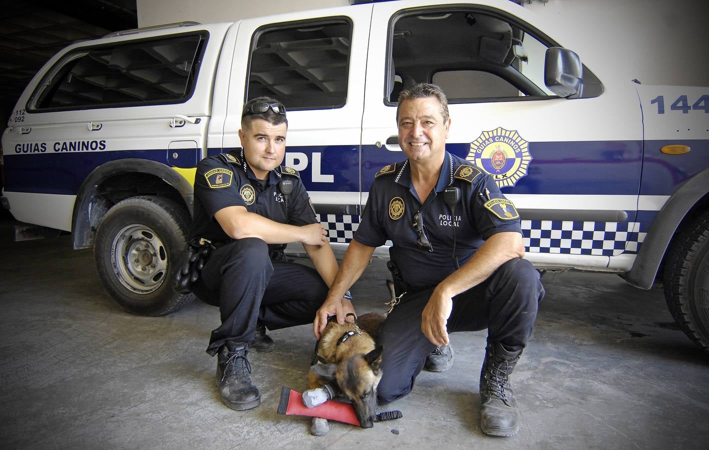 Unidad canina de la Policía Local de Elche