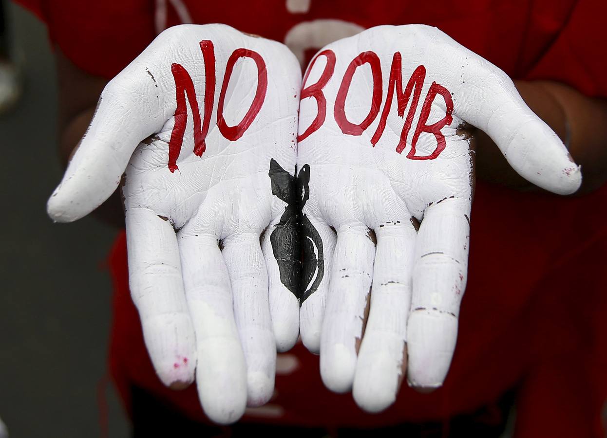 Recuerdo de la víctimas de Hiroshima