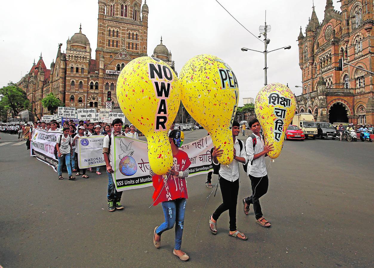 Recuerdo de la víctimas de Hiroshima