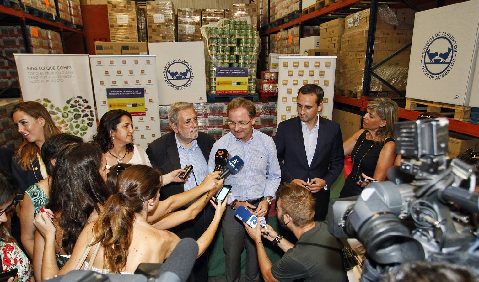 Reconocimiento a la labor del Banco de Alimentos