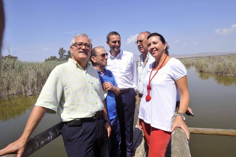 César Sánchez visita El Hondo