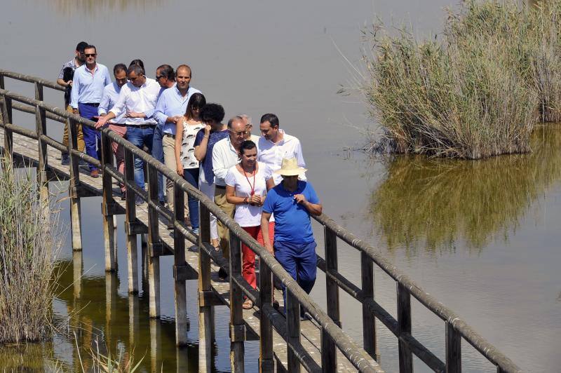 César Sánchez visita El Hondo