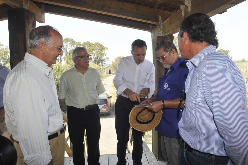 César Sánchez visita El Hondo