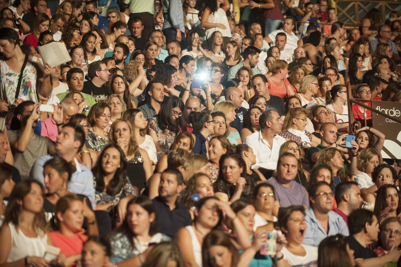 Alejandro Sanz abre los concierto programados de Feria