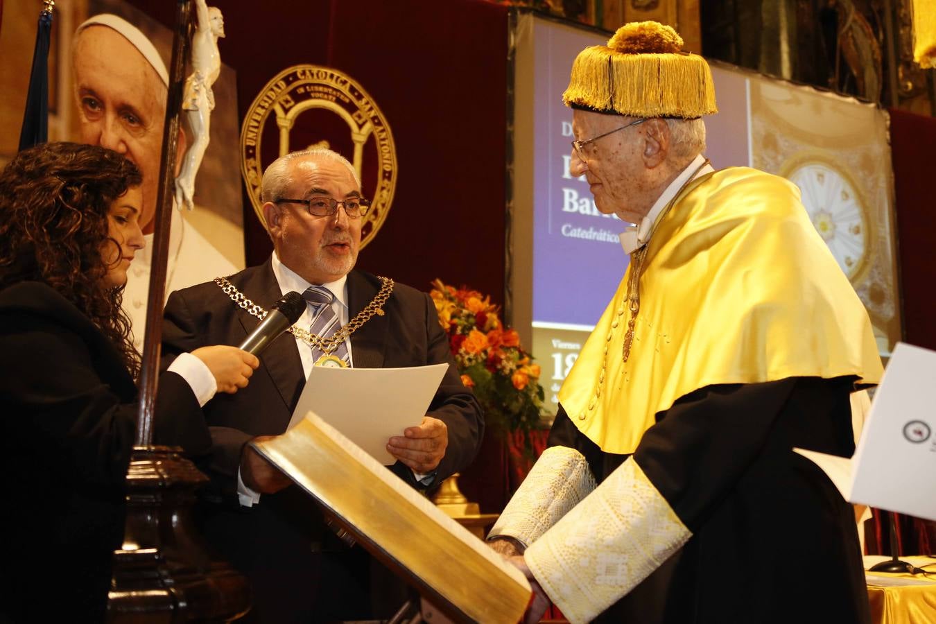 Joaquín Barraquer, Doctor Honoris Causa por la UCAM