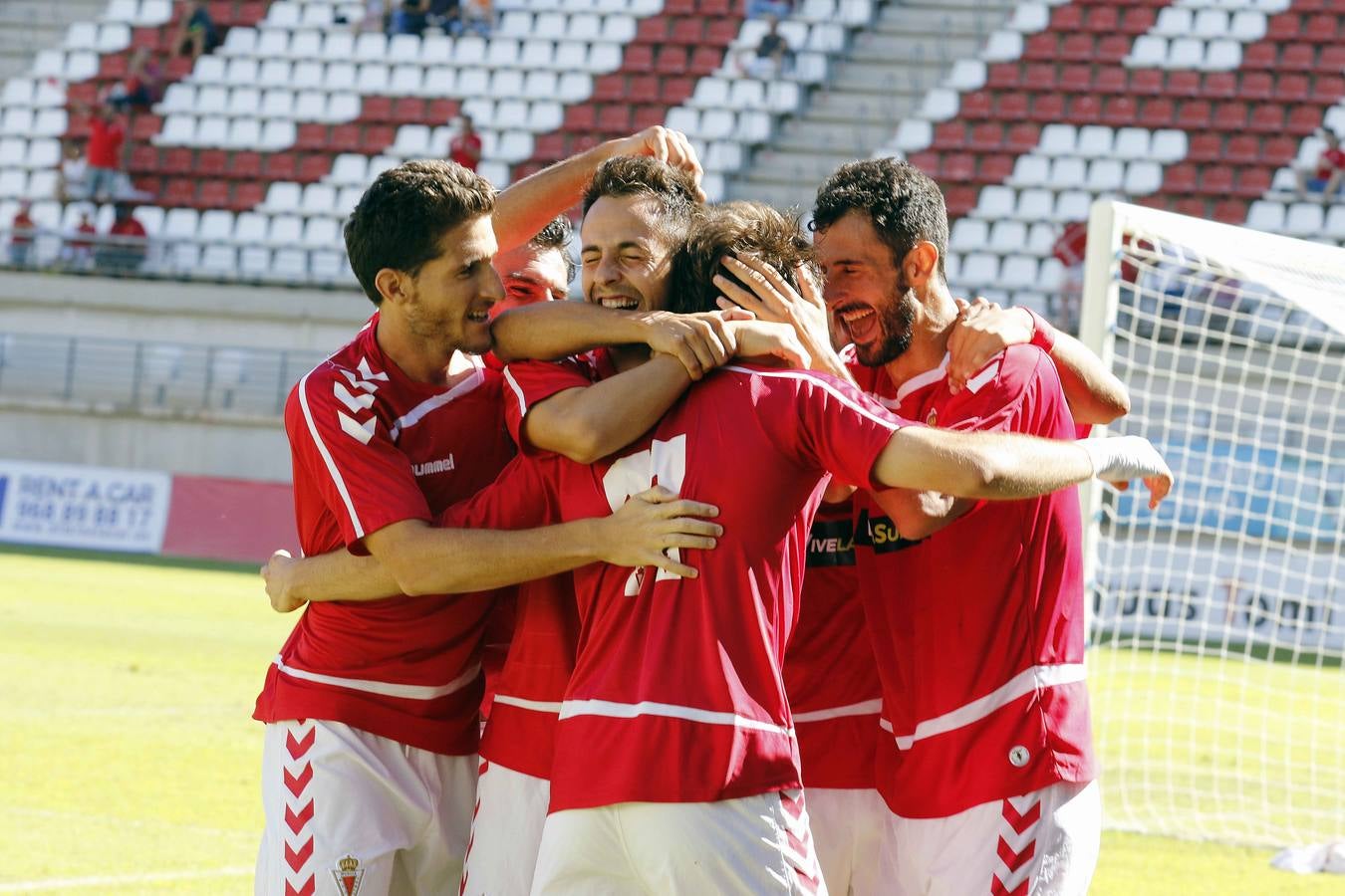 Las mejores imágenes del choque entre Real Murcia y Melilla U.D