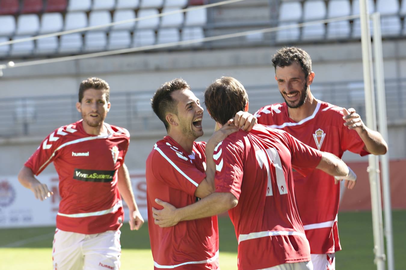 Las mejores imágenes del choque entre Real Murcia y Melilla U.D