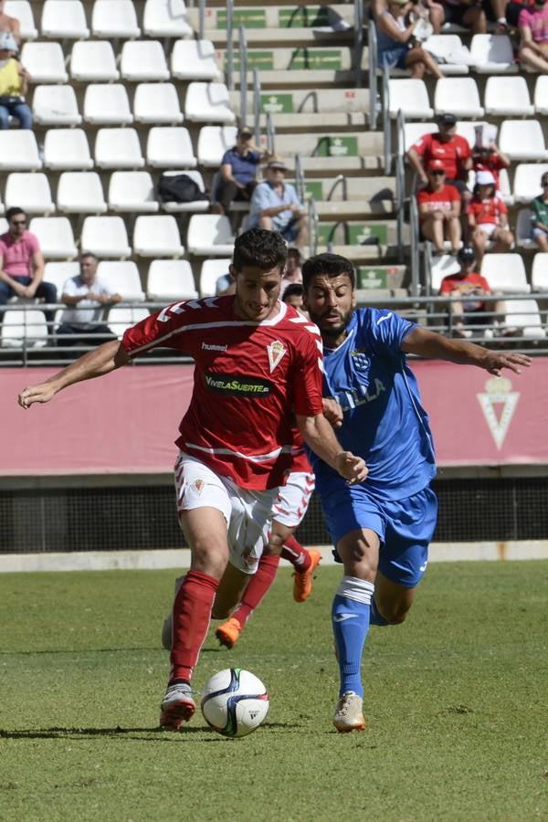 Las mejores imágenes del choque entre Real Murcia y Melilla U.D