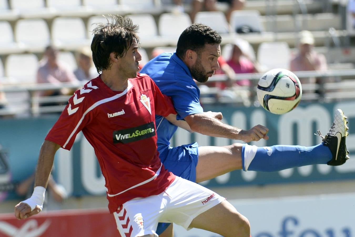 Las mejores imágenes del choque entre Real Murcia y Melilla U.D