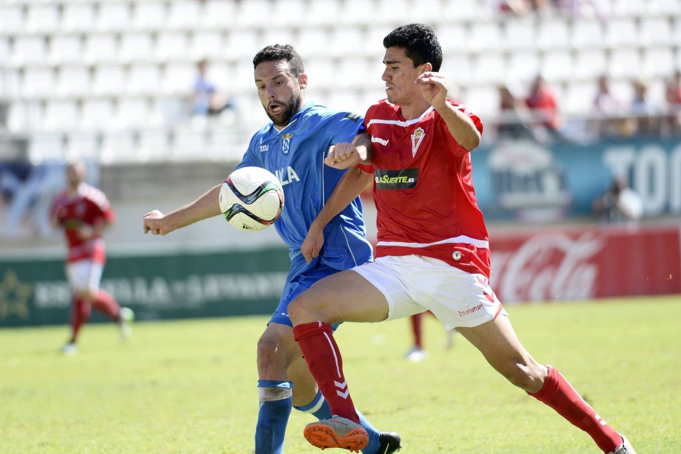 Las mejores imágenes del choque entre Real Murcia y Melilla U.D