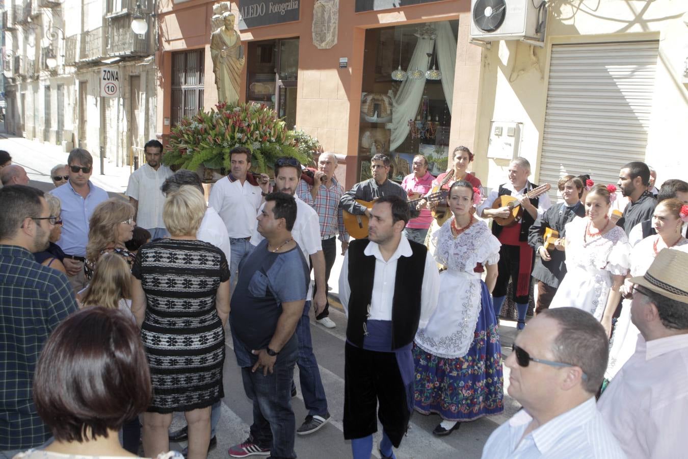 San Pedro recibe a la Patrona