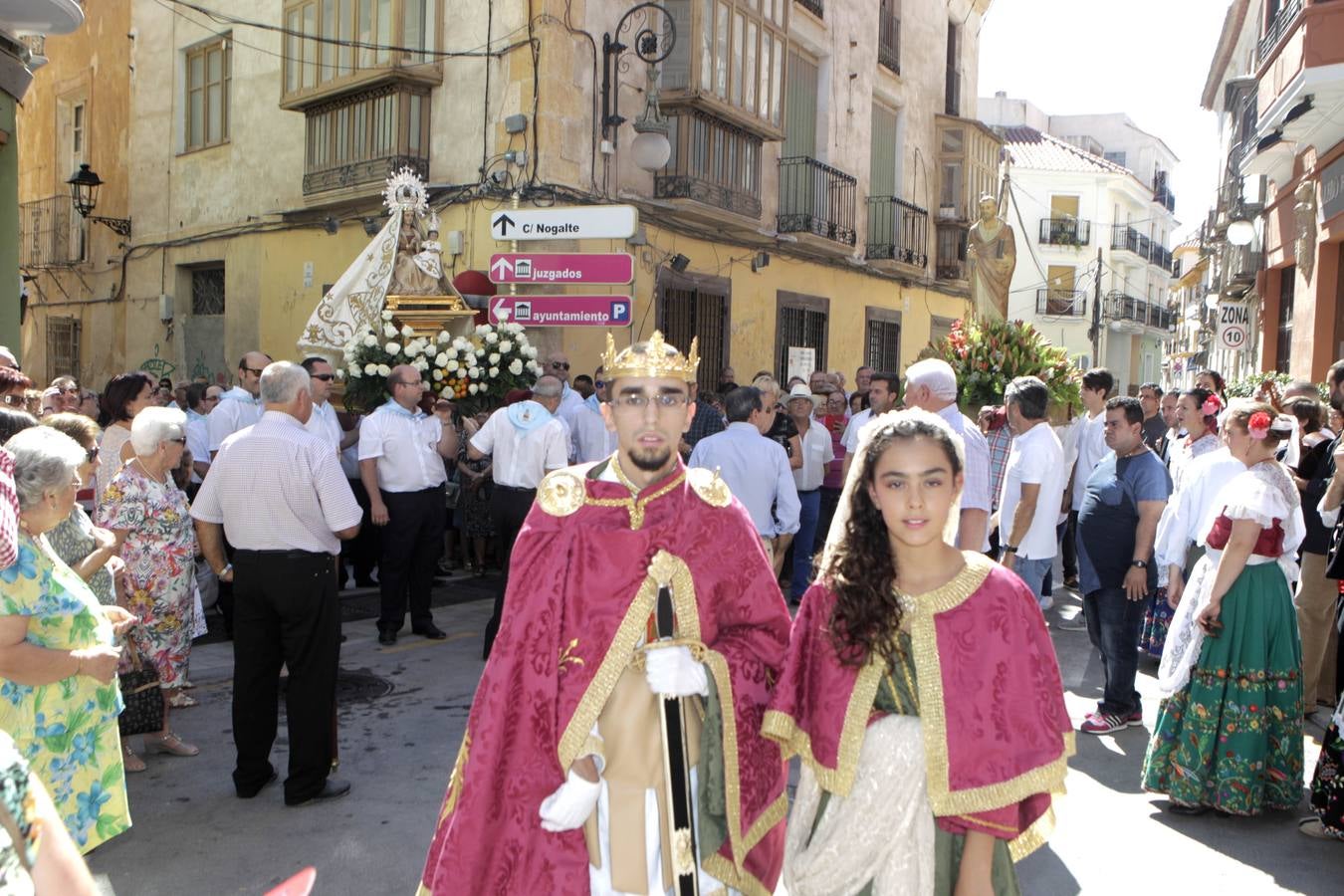 San Pedro recibe a la Patrona