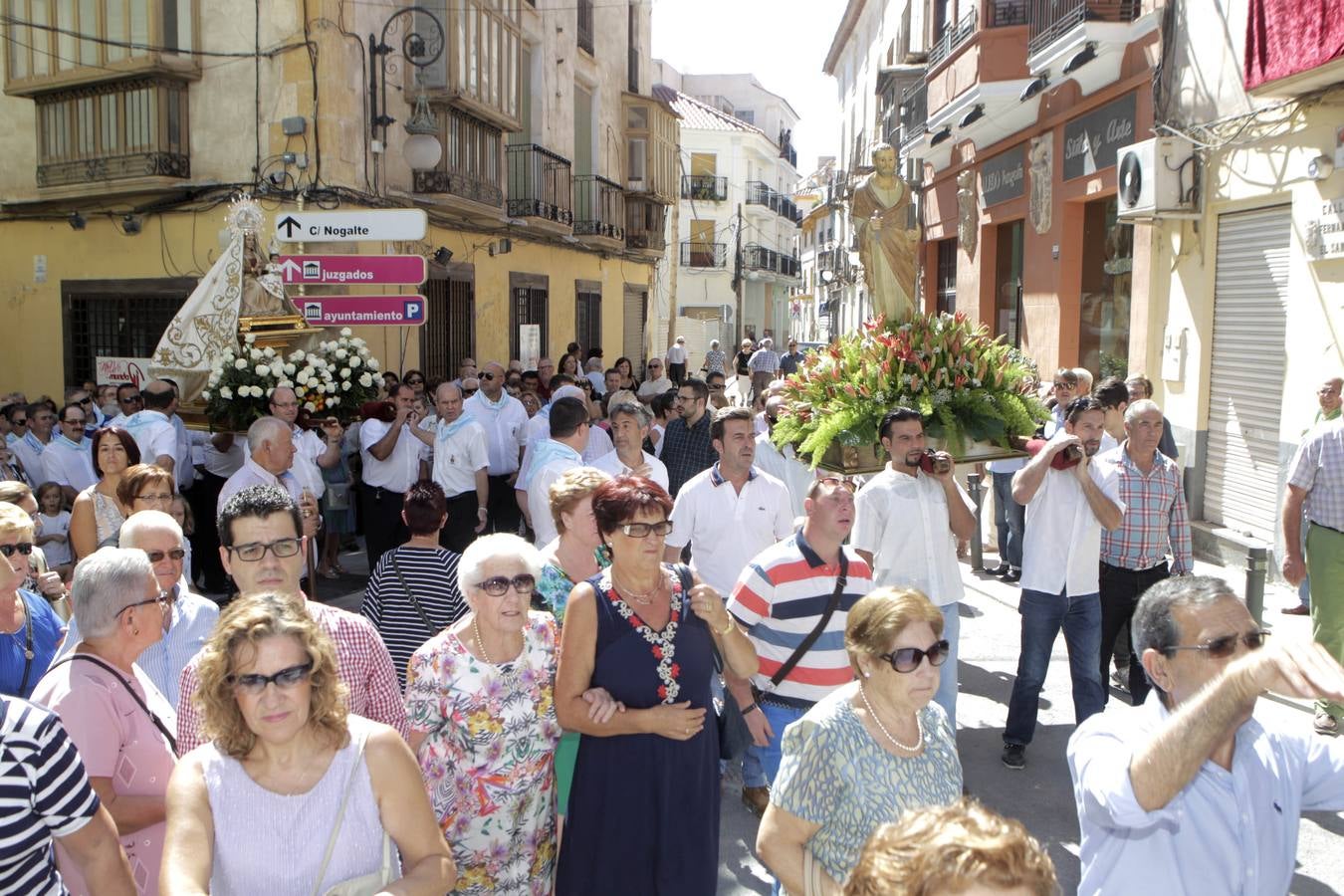 San Pedro recibe a la Patrona