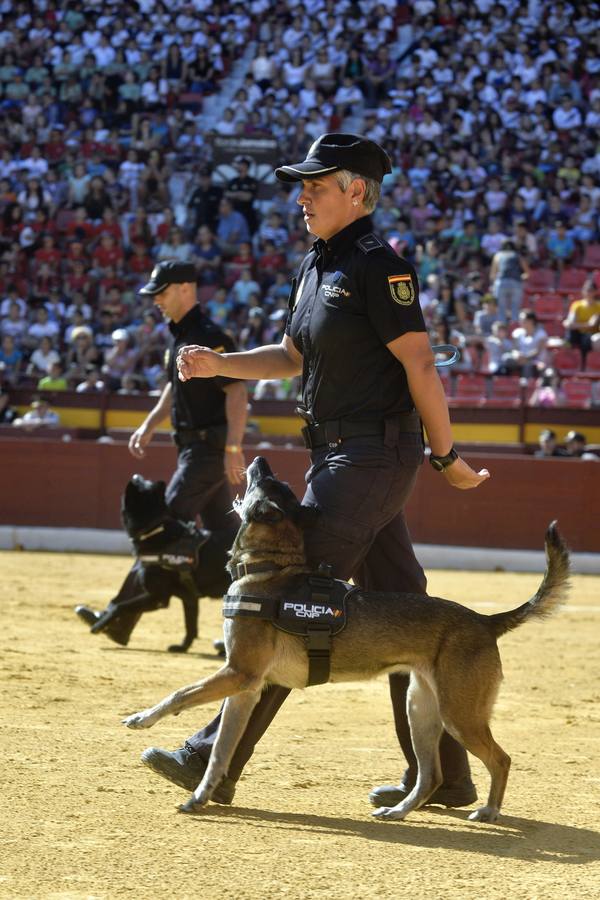 La Policía exhibe sus &#039;armas&#039;