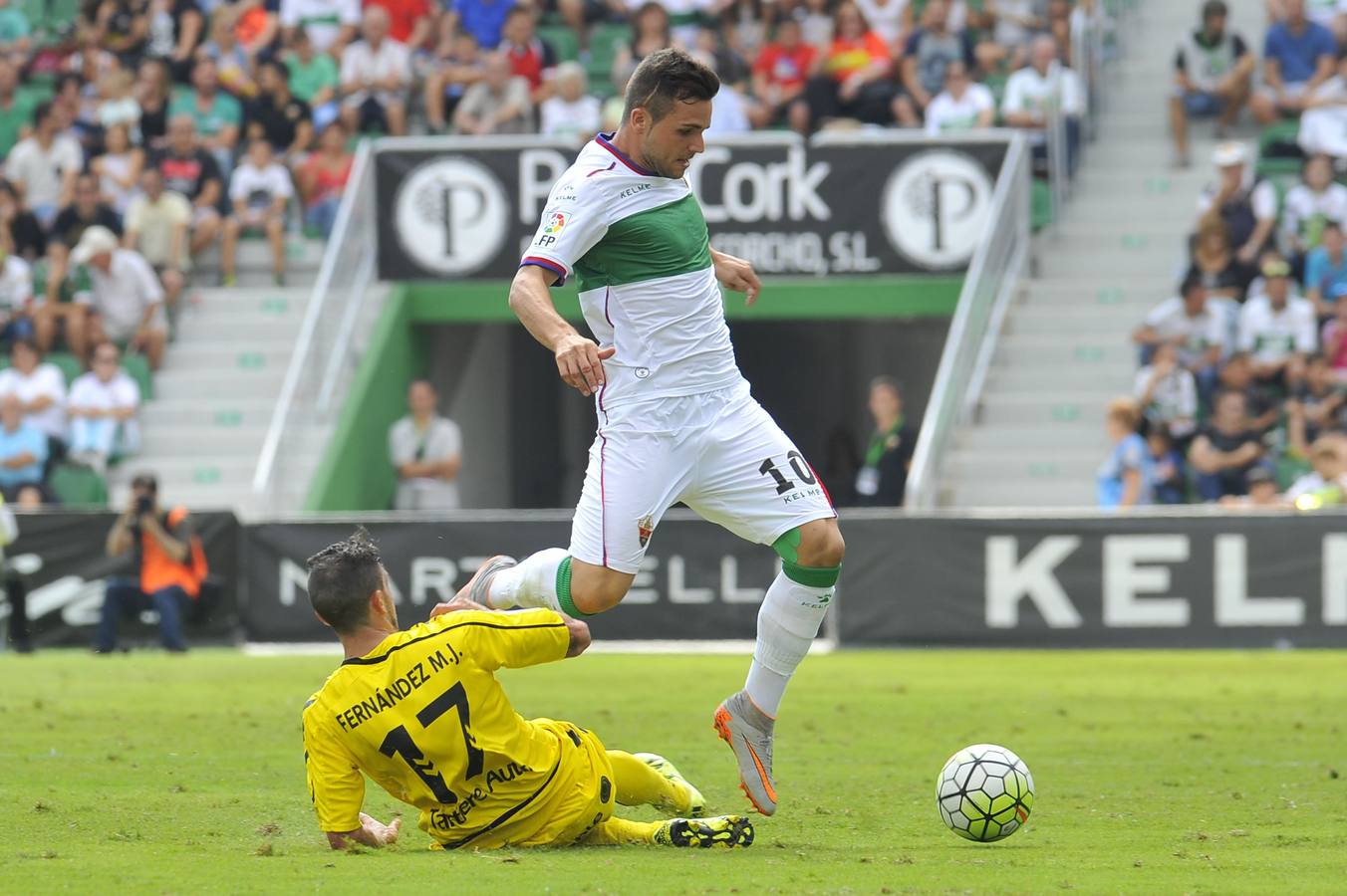 Partido entre el Elche y el Oviedo