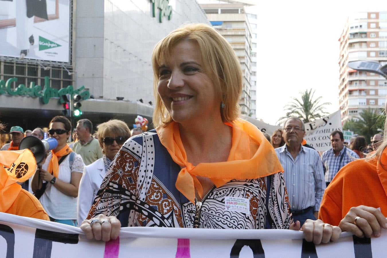 Las asociaciones de salud mental protestan en Murcia