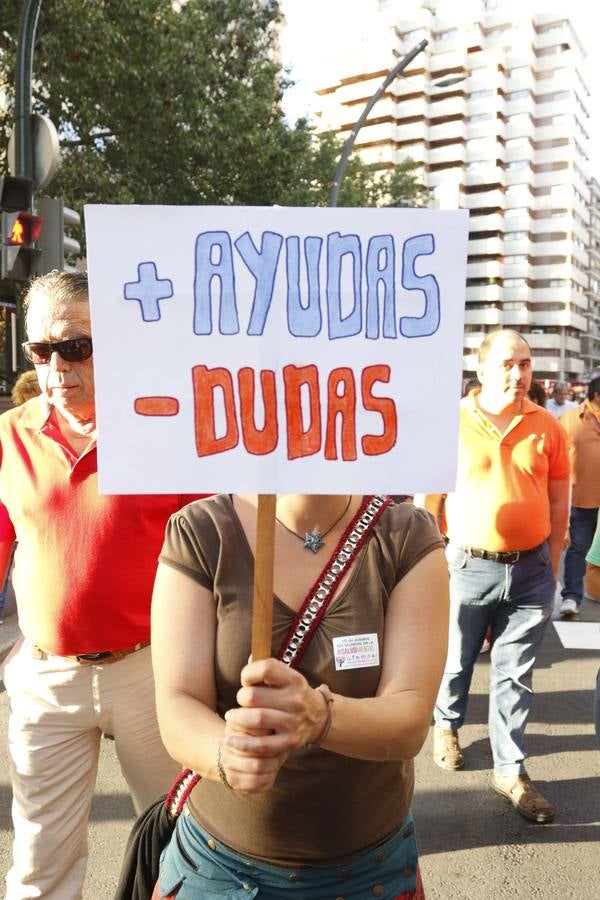 Las asociaciones de salud mental protestan en Murcia