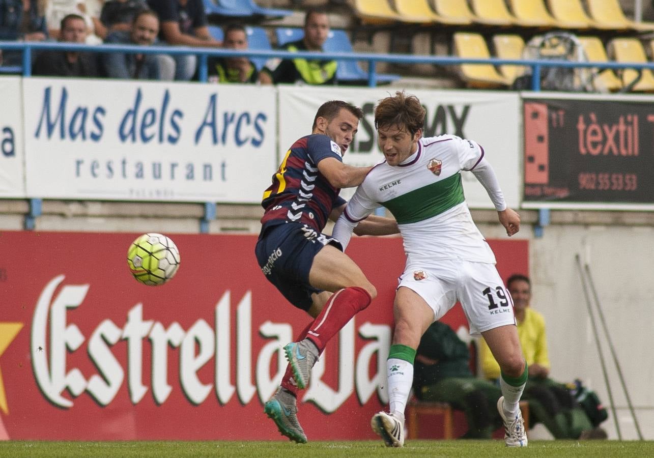 Las mejores imágenes del Llagostera - Elche (4-1)