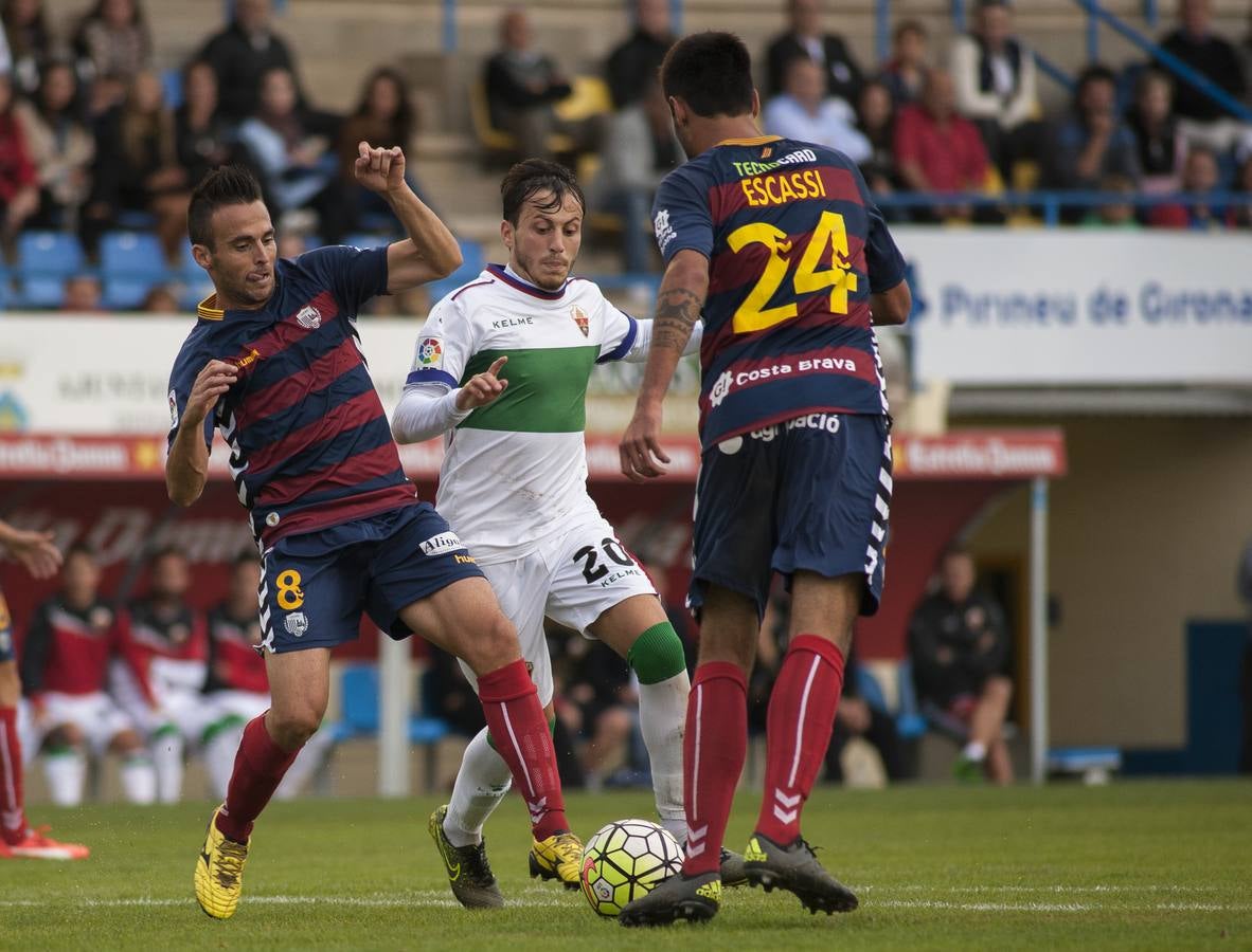 Las mejores imágenes del Llagostera - Elche (4-1)