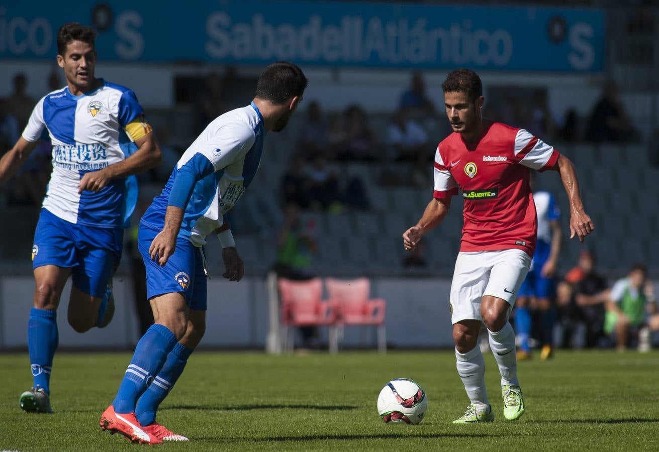 Las imágenes del Sabadell - Hércules