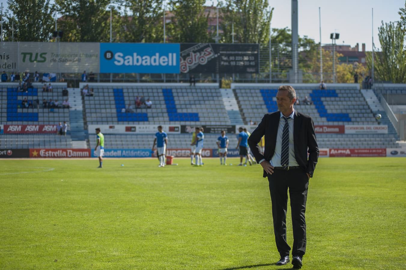 Las imágenes del Sabadell - Hércules